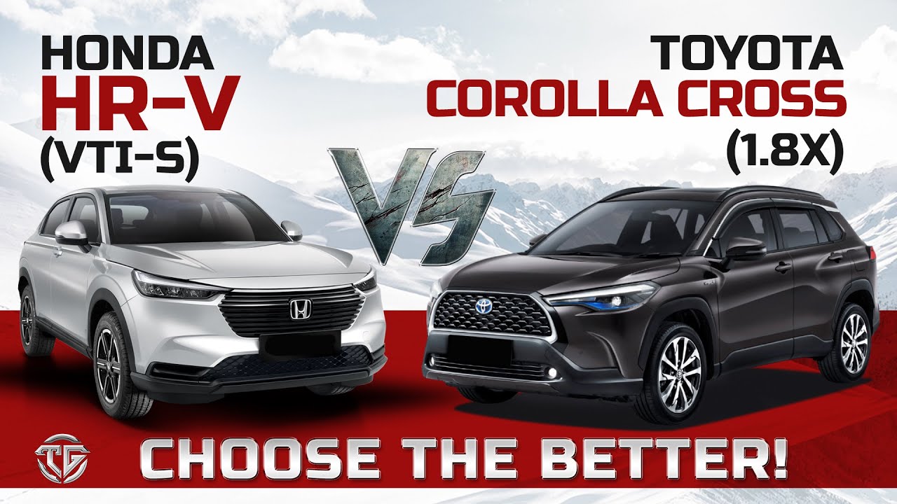 Honda HR-V vs Toyota Corolla Cross | Behtar konsi hai? | The Garage
