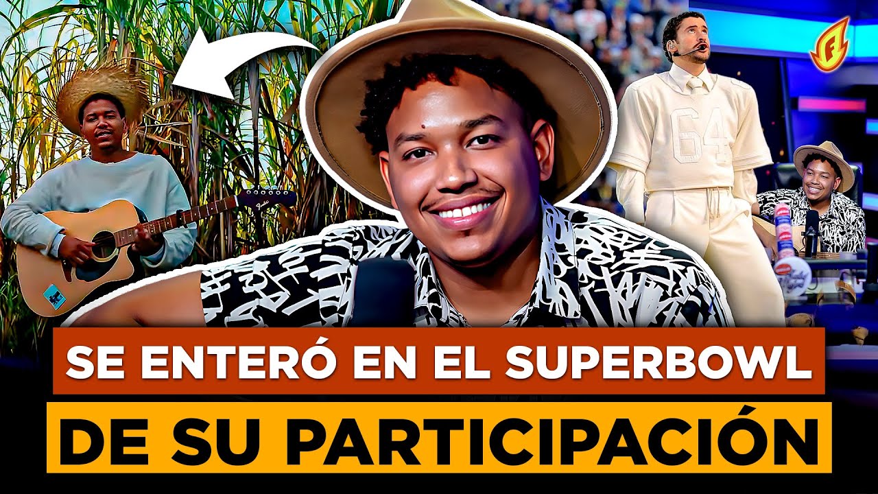 DOMINICANO QUE HIZO INTRO DEL SUPERBOWL CON BAD BUNNY NARRA SU EXPERIENCIA (ENTREVISTA)
