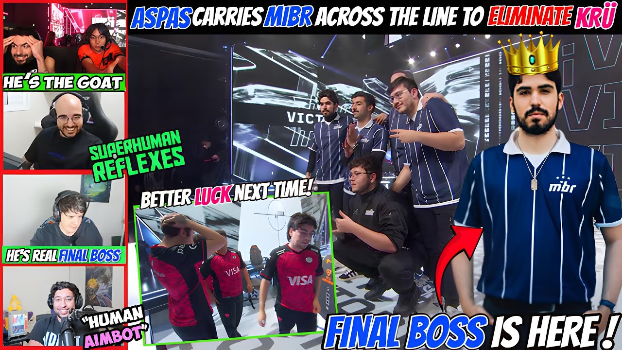 SEN TenZ SEN Tarik Sacy, Shahzam & Sliggy to MIBR INSANELY Destroyed KRU in Champions Tour Kickoff
