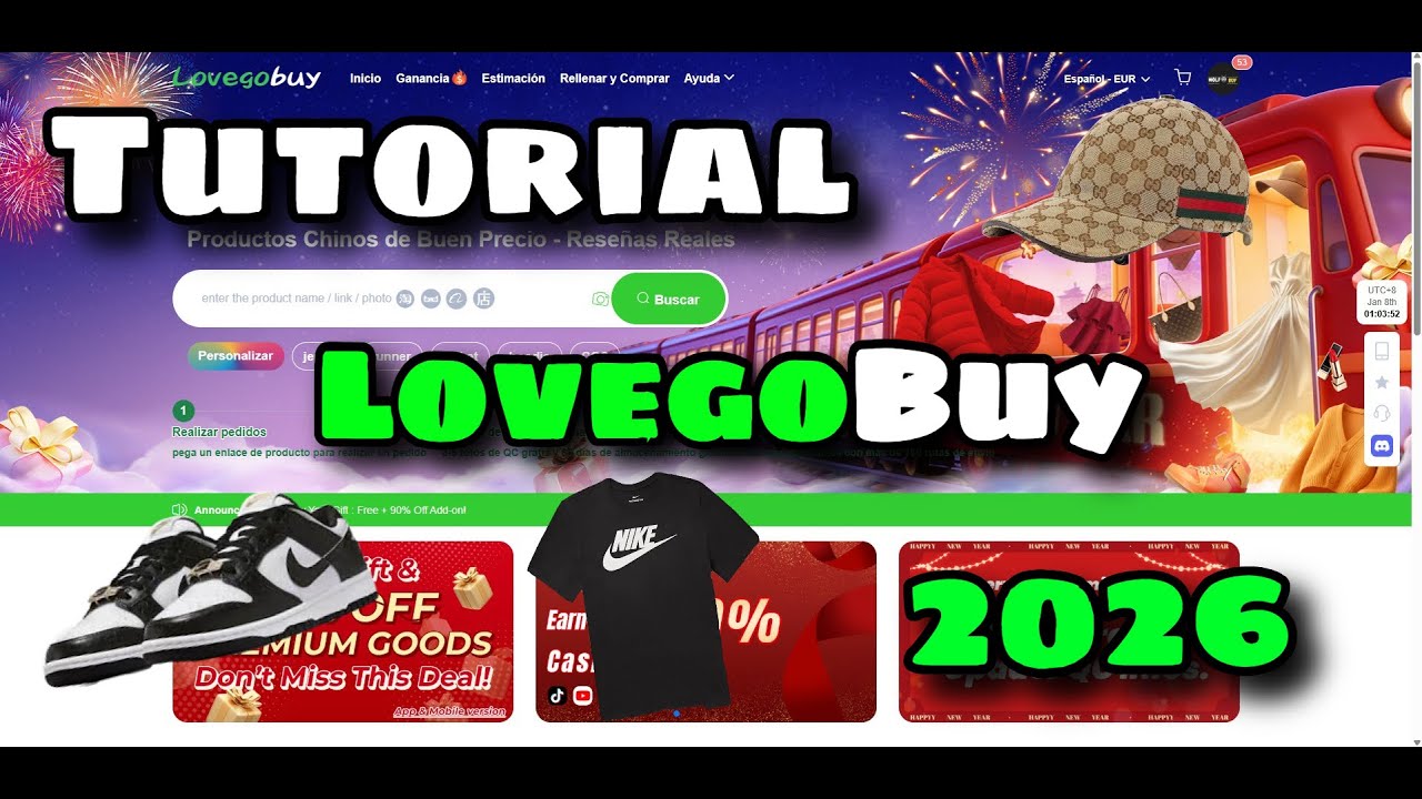 APRENDE A COMPRAR EN EL MERCADO CHINO (TUTORIAL LOVEGOBUY) ✈️