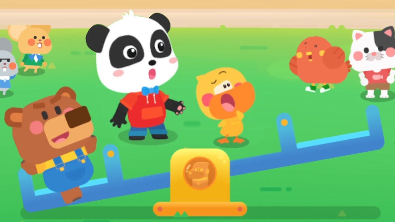 Little Panda's Learning Academy #5 - Learn About Heavy and Light Objects - Babybus Game
