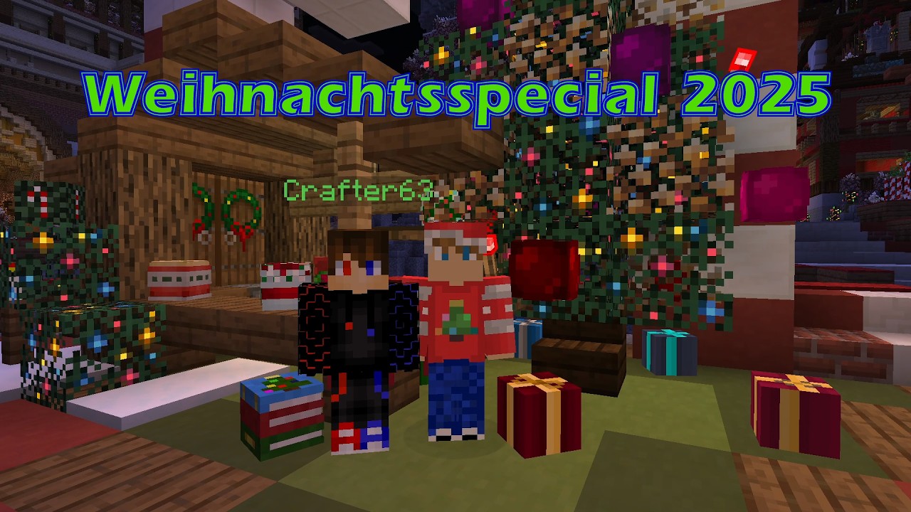 Minecraft Weihnachts-Minispiele auf CubeCraft, GommeHD, Hypixel! | Weihnachtsspecial 2025