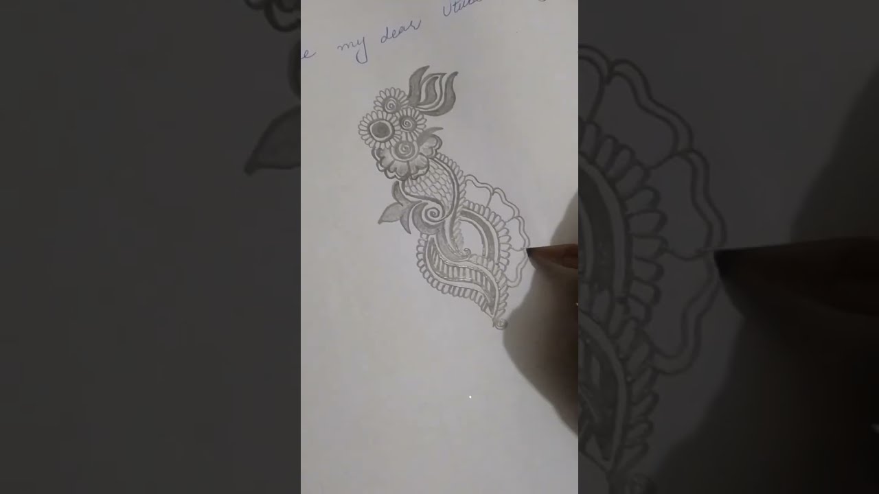 bail&motive style of mehndi design!!Daily Pakistani henna is live!