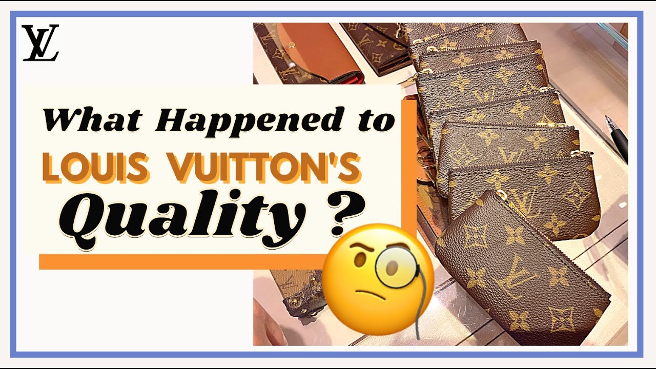 What Happened To LOUIS VUITTON’s Craftsmanship? Mini Pochette & Key Pouch Quality | My First Luxury