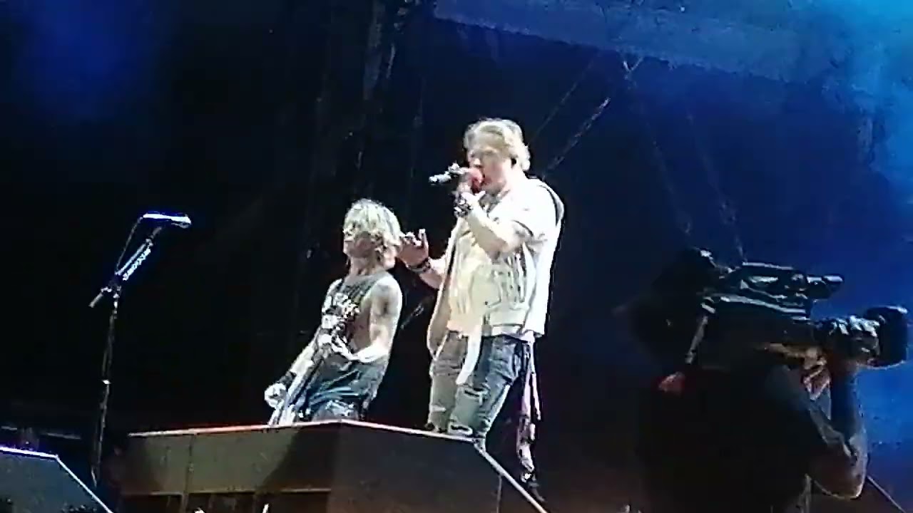 GUNS N' ROSES Vienna (Austria) 13.7.2022 - Paradise City