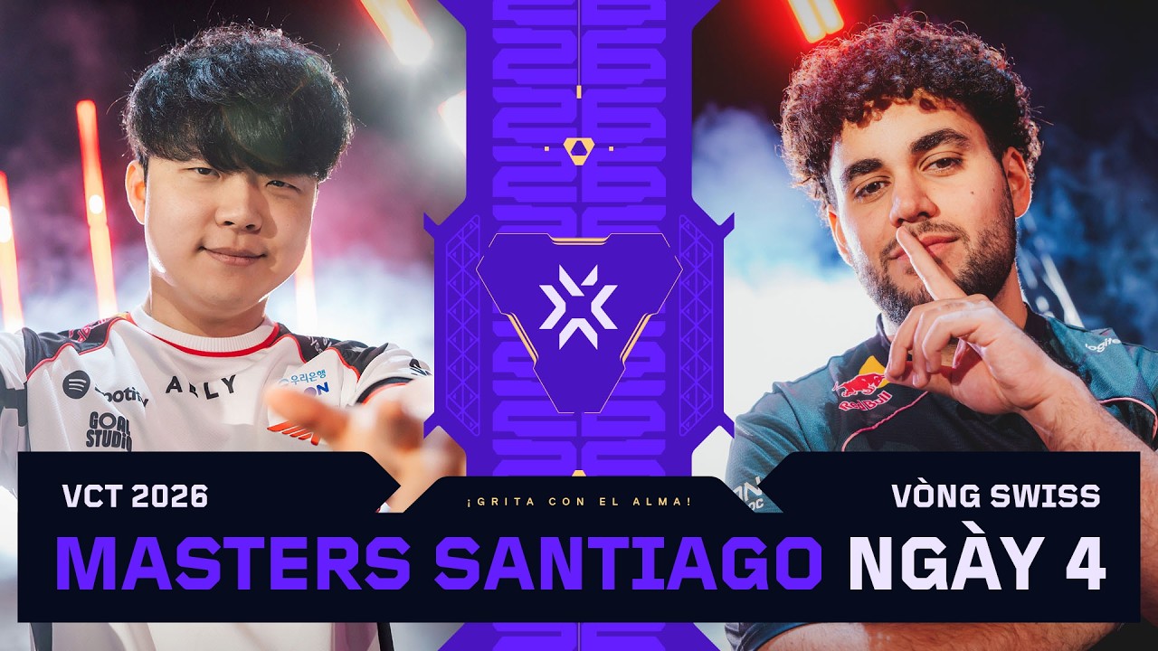[VN] T1 vs. EDG — VALORANT Masters Santiago — Vòng Swiss — Ngày 4