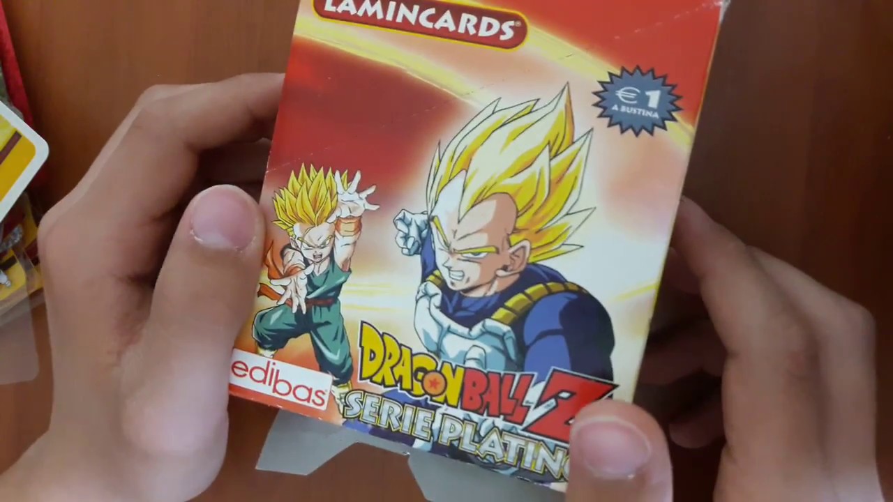 Apertura di 12 pacchetti DBZ serie platino