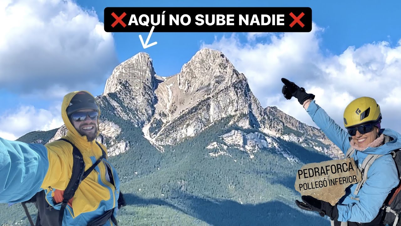 ⛰PEDRAFORCA ⛰( Pollegó Inferior ) 👉 La montaña más 😱ESPECTACULAR de Cataluña🤔‼️