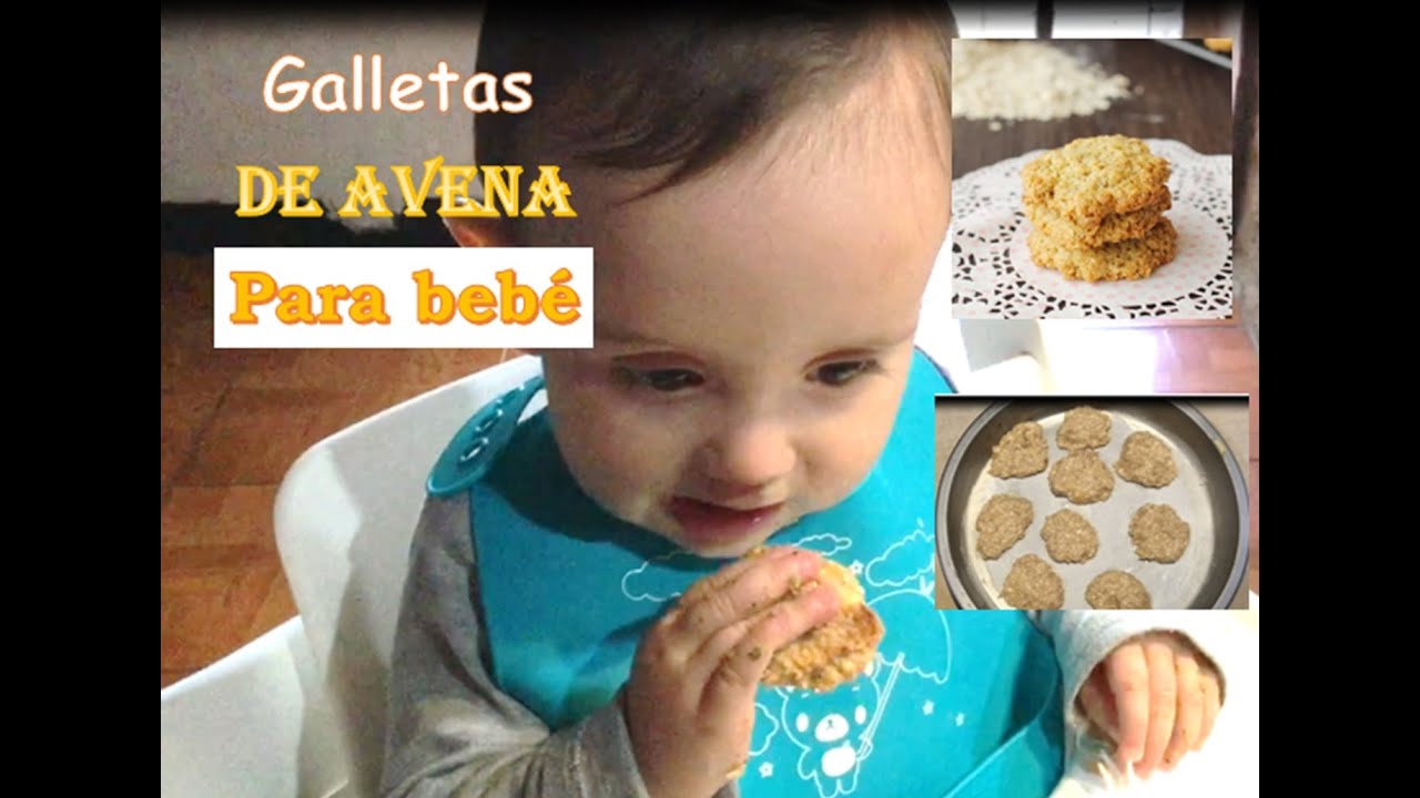 GALLETAS DE AVENA PARA BEBE | SANAS, NUTRITIVAS, SIN CONSERVADORES, SIN AZÚCAR