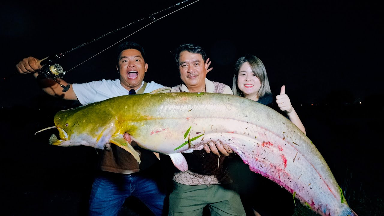 Giant Grilled Fish Experience – Catching, Cooking, and Tasting the Ultimate Catch! | SAPA TV