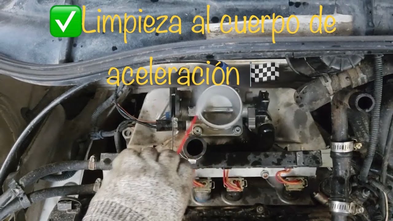 ✅¿Cómo limpiar o lavar el cuerpo de aceleración? VW 1.8🏁😎 VW DERBY #5