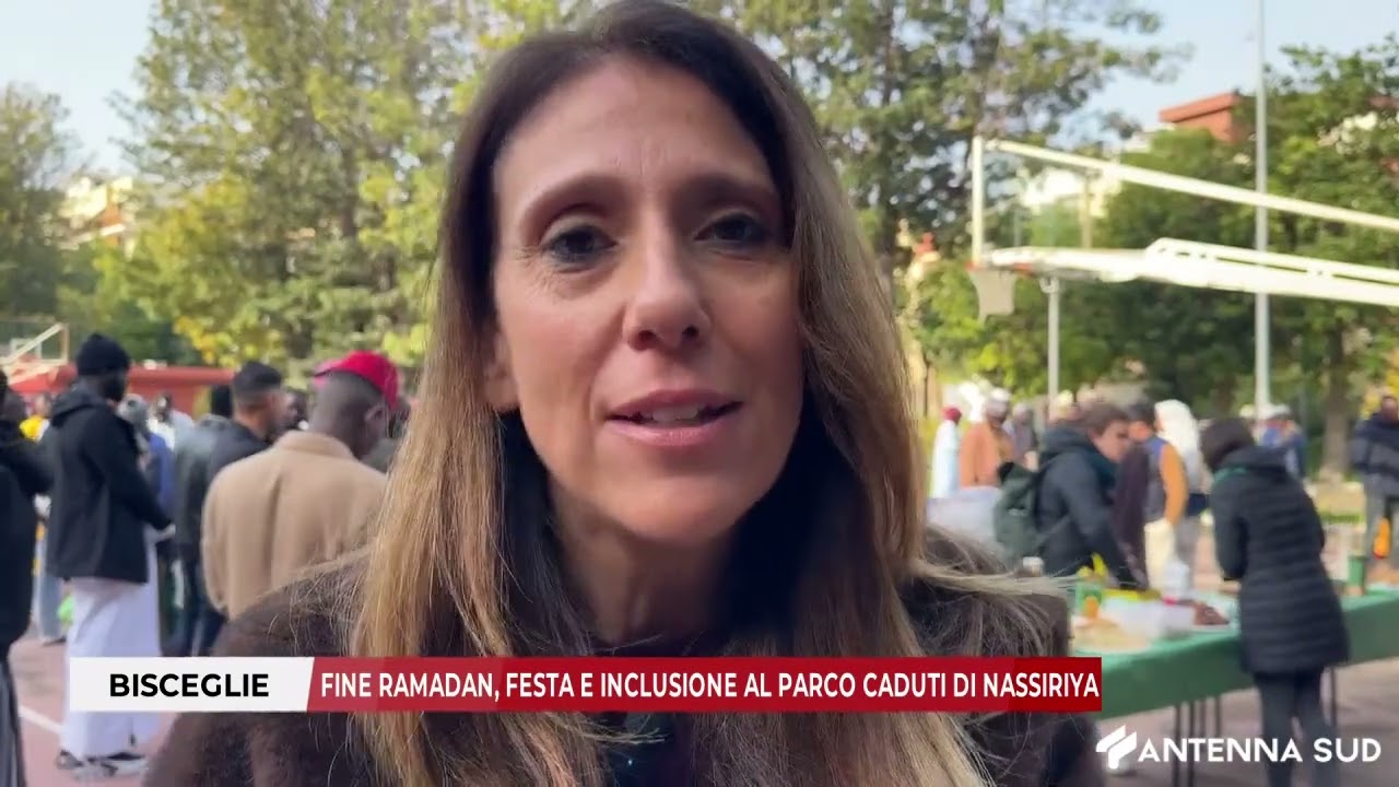 20 MARZO 2026 - BISCEGLIE: FINE RAMADAN, FESTA E INCLUSIONE AL PARCO CADUTI DI NASSIRIYA