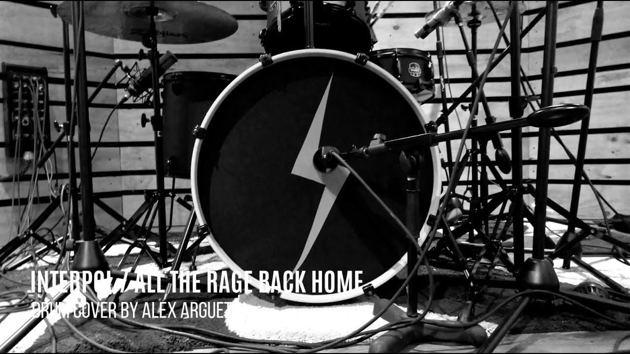 INTERPOL / ALL THE RAGE BACK HOME DRUM COVER