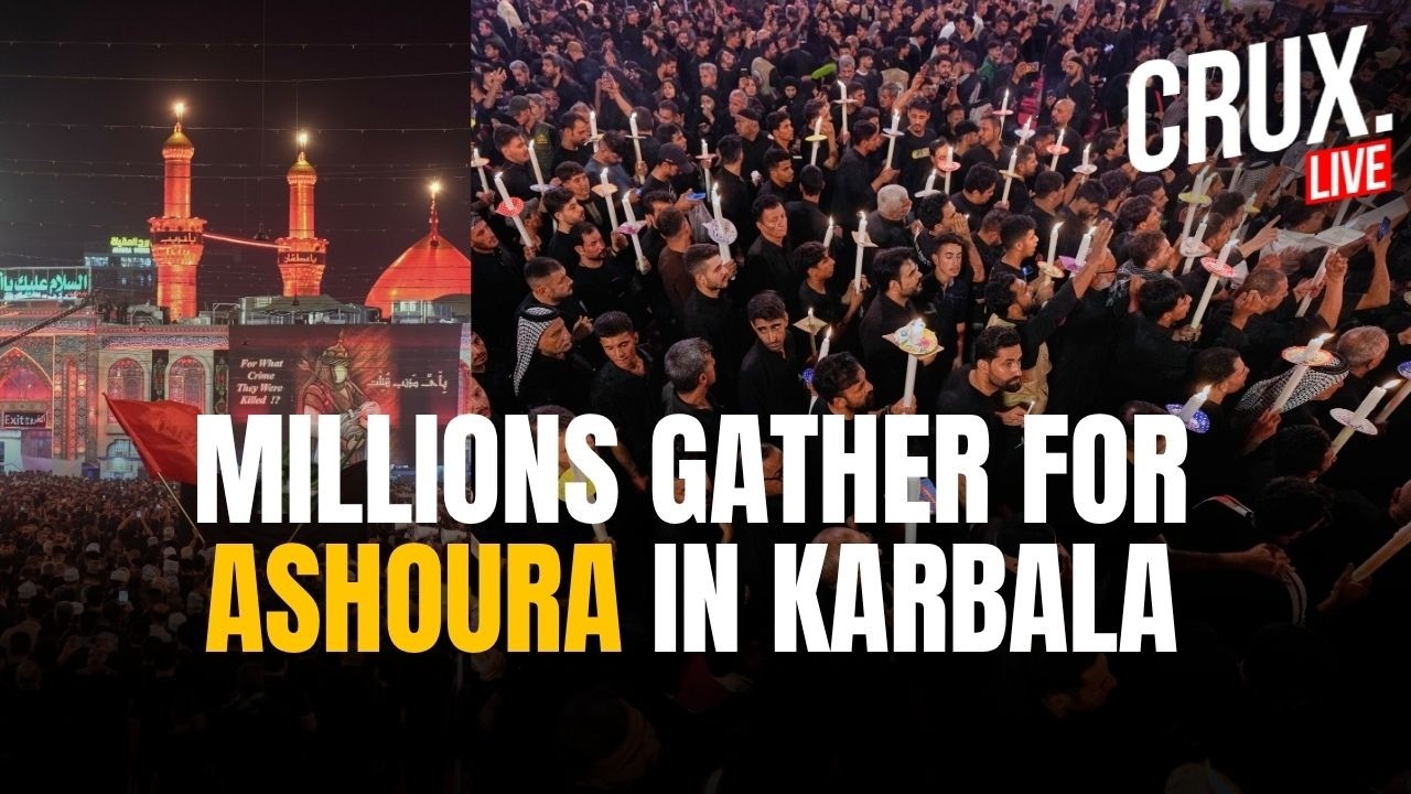 Karbala LIVE | Ashoura 2026 | 10th Day Of Muharram | Shia Muslims Gather In Iraq Holy City | Crux