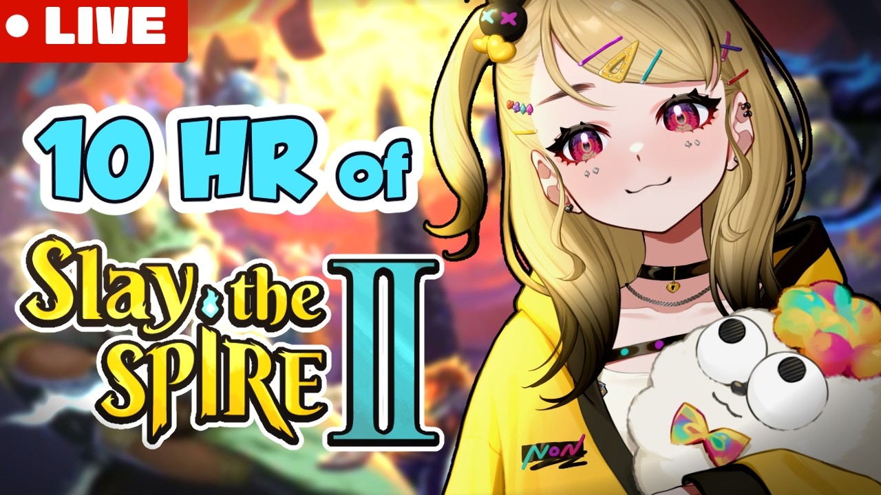Let's see what 10hrs of Slay the Spire 2 get me!【10/10 Donothon: Day 6】