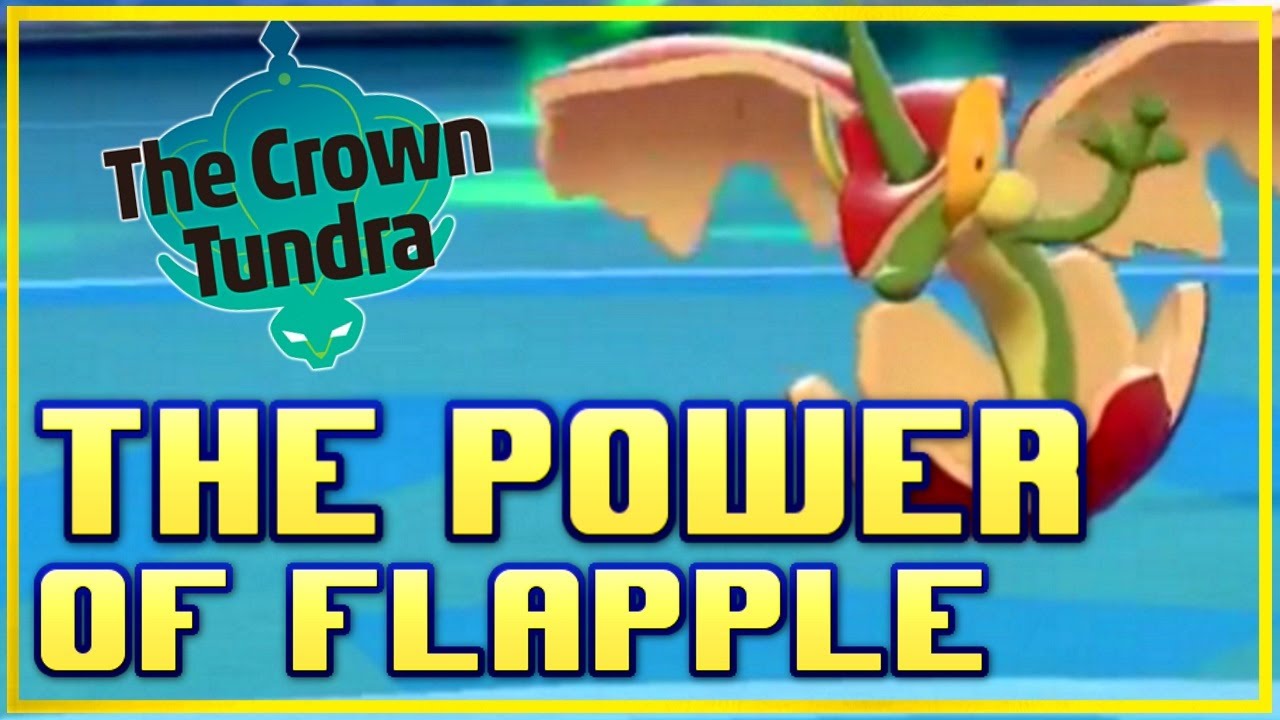 The POWER of Flapple! VGC 2021 Pokemon Sword and Shield Crown Tundra Competitive Doubles Wifi Battle