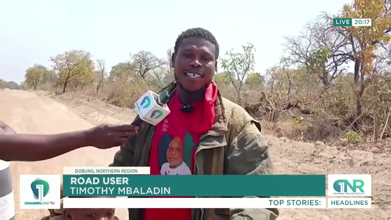 Channel One TV Gets Results: Dobung Road Gets Facelift After Channel One TV Report