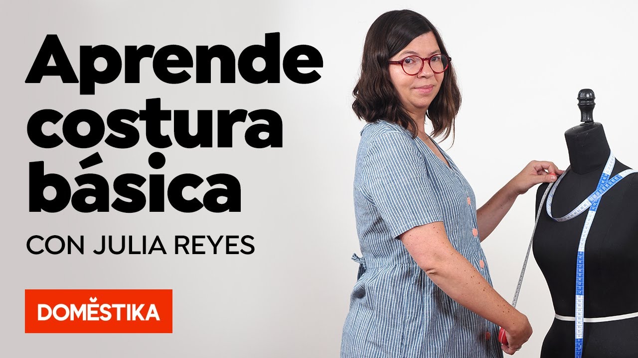 C&oacute;mo aprender a coser a m&aacute;quina desde cero - CURSO ONLINE - Domestika