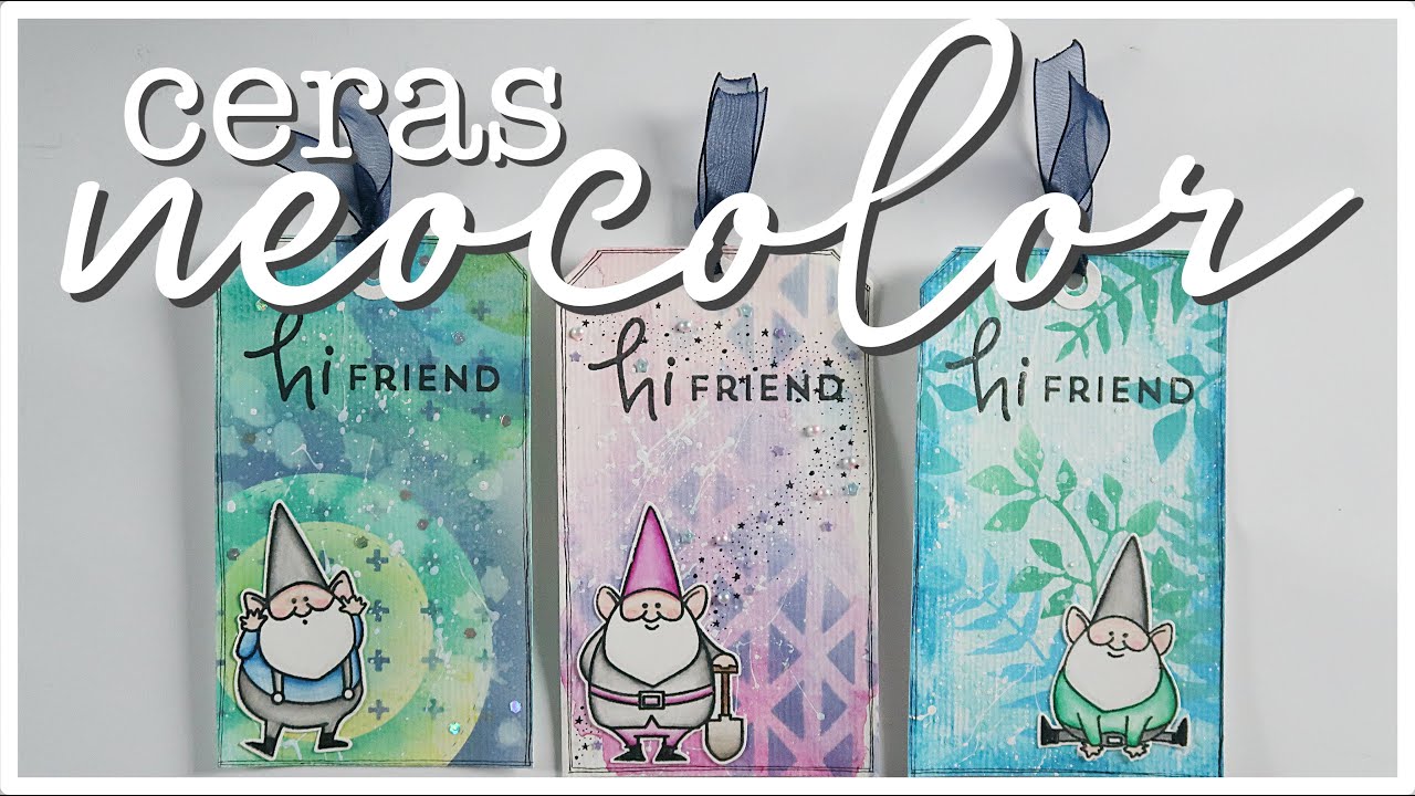 Mixed Media con NEOCOLOR II My Favorite Things