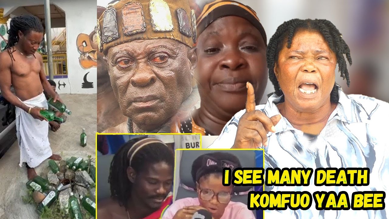Komfuo Yaa Bee Finally Speaks On Nana Black Power, Nana Agyei Sikapa, Mrs. Stella  & SumankwaHene