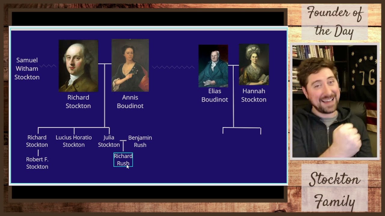 Revolutionary Families - The Stockton/Boudinot Connection