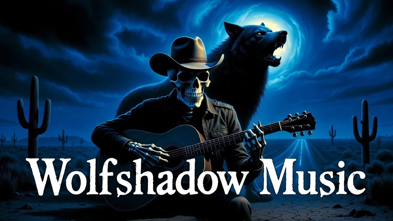 Wolfshadow Music &ndash; Dark Country Wolf Music for Endless Night Roads | Cinematic Western