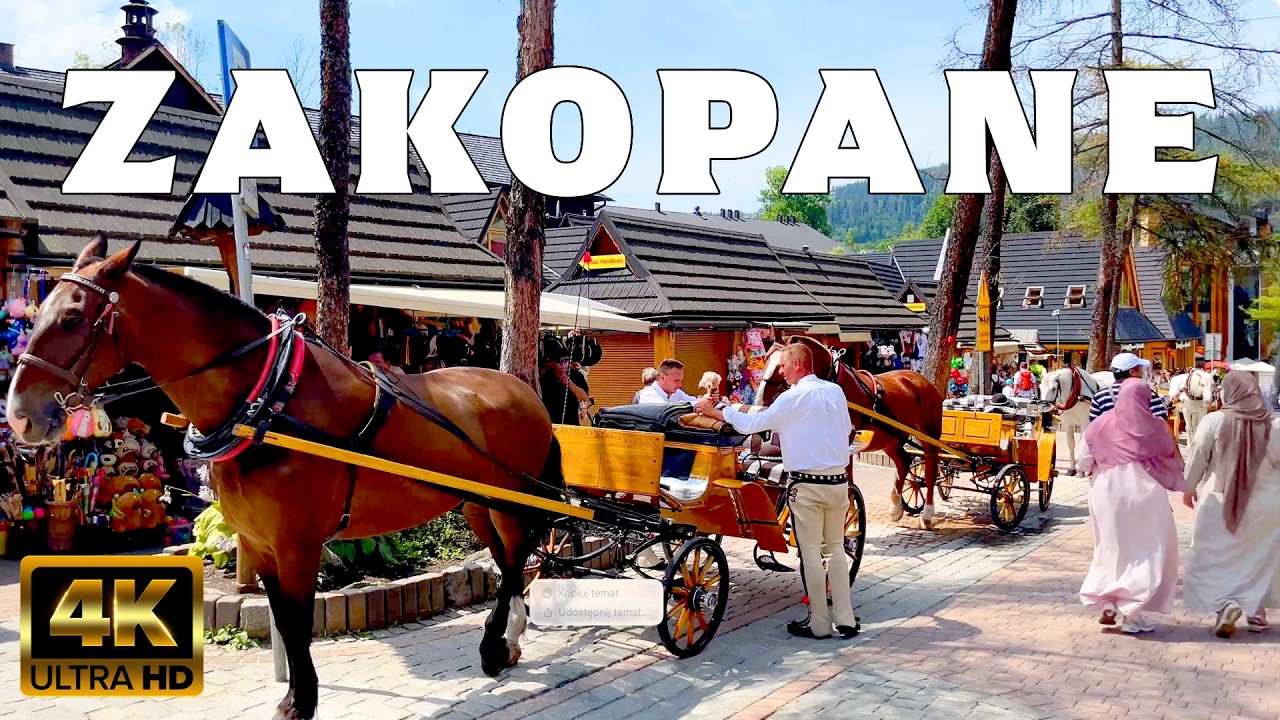 Zakopane jak marzenie: Krup&oacute;wki - Tatry i g&oacute;rska przygoda 4K  (40min)