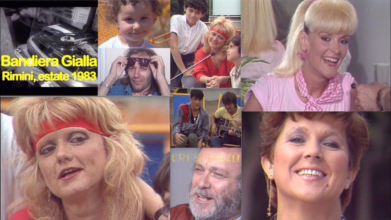 Bandiera Gialla 1983 - 10 Rettore, Rita Pavone, Orietta Berti, Bobby Solo e Ivan Cattaneo