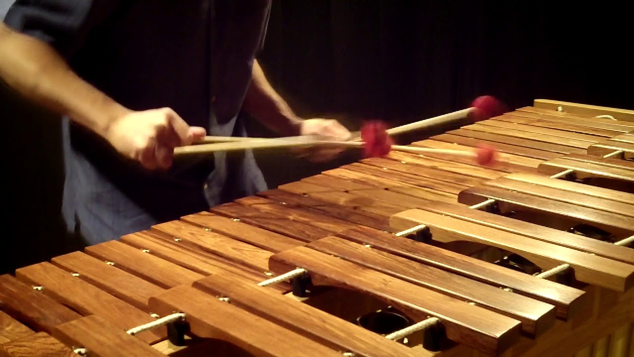 Presto, Sonata In G Minor, J.S. Bach, Kevin Bobo, marimba