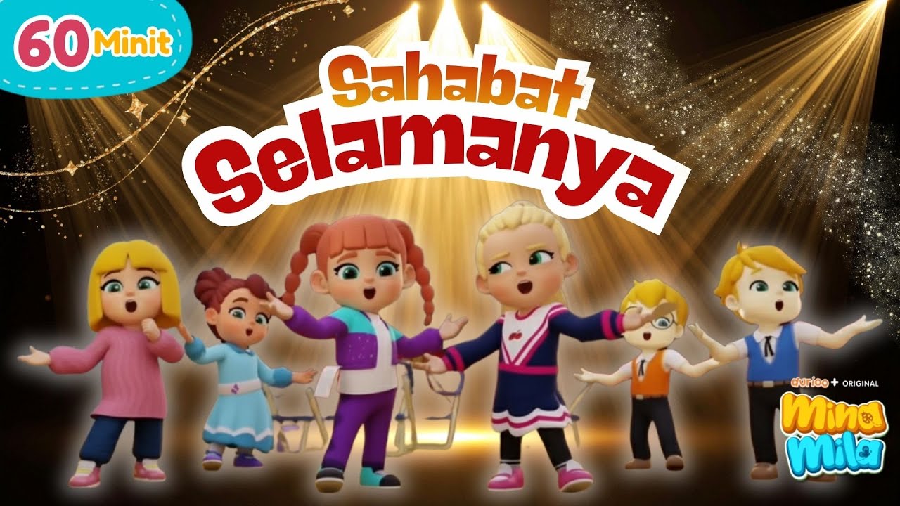Sahabat Selamanya 🤗🥰☺️ | Mina Mila Indonesia | Durioo+ | Dari Kreator Omar & Hana | Lagu Anak Islami