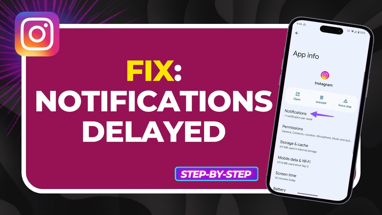 How to Fix Instagram Notifications Delayed (Quick & Easy Guide)