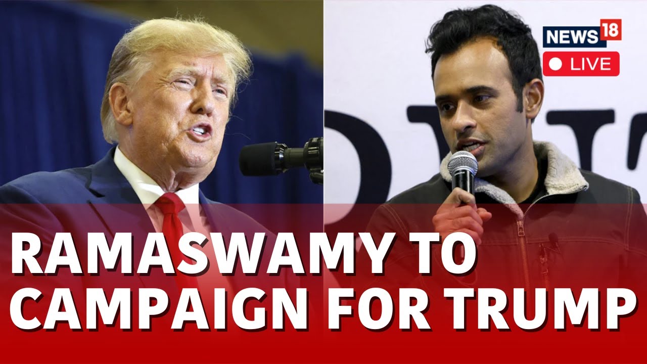 Iowa Caucus 2024 Results | Vivek Ramaswamy Suspends Campaign And Endorses Trump | N18L | News18 Live