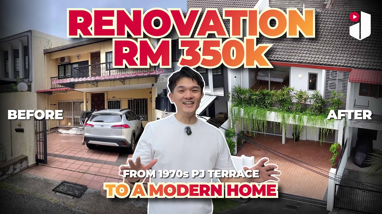 You Won’t Believe This 1970s PJ Terrace After a RM350K Renovation | Seksyen 17 Petaling Jaya 