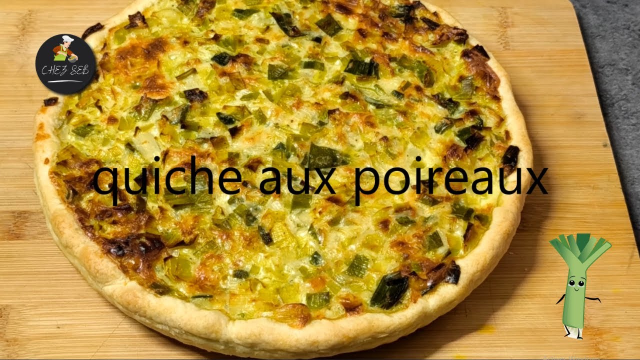 quiche aux poireaux