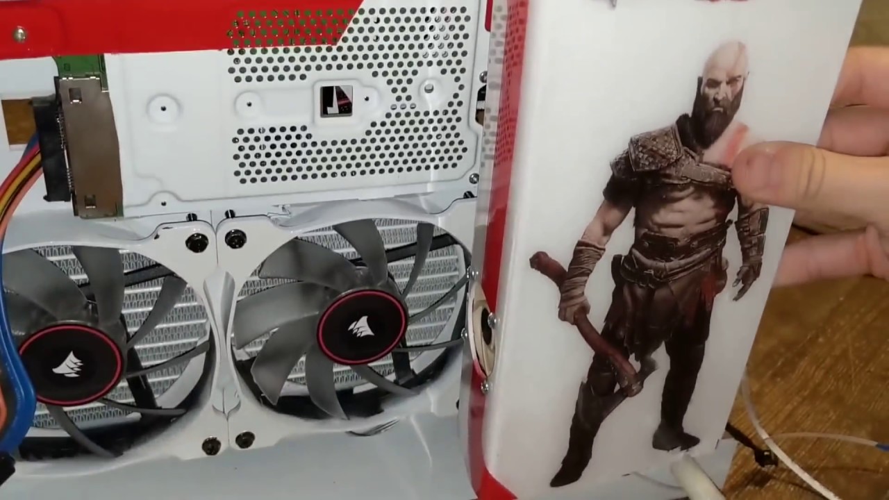 PS4 Pro Water Cooled (Part 3) Powering it on!