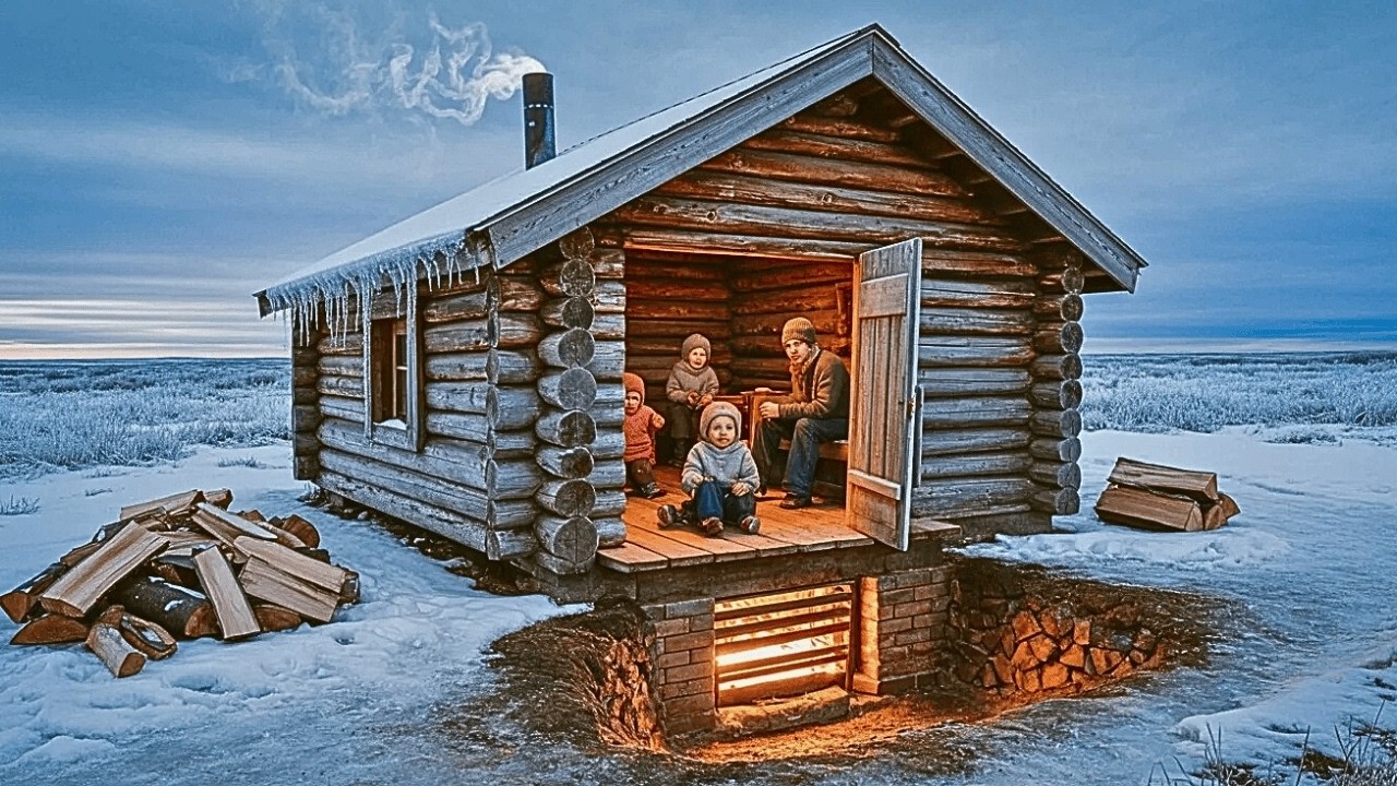 Everyone Called His Buried Stove Insane Until His Family Played Barefoot at 35 Below