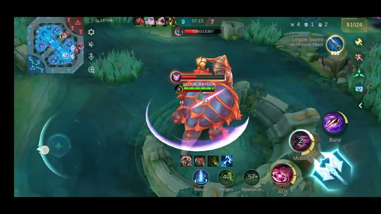 Mobile legends*blood raydon/:;first video)