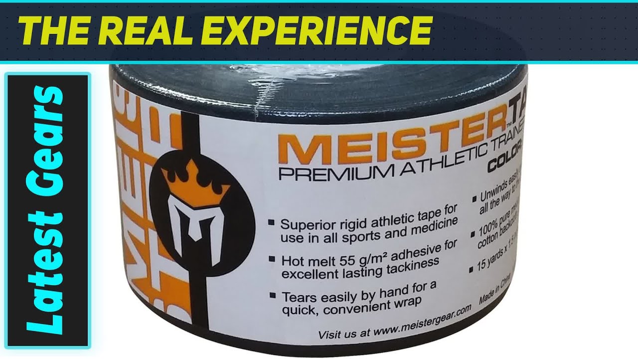 Meister Athletic Tape: The Ultimate Grip for Peak Performance!