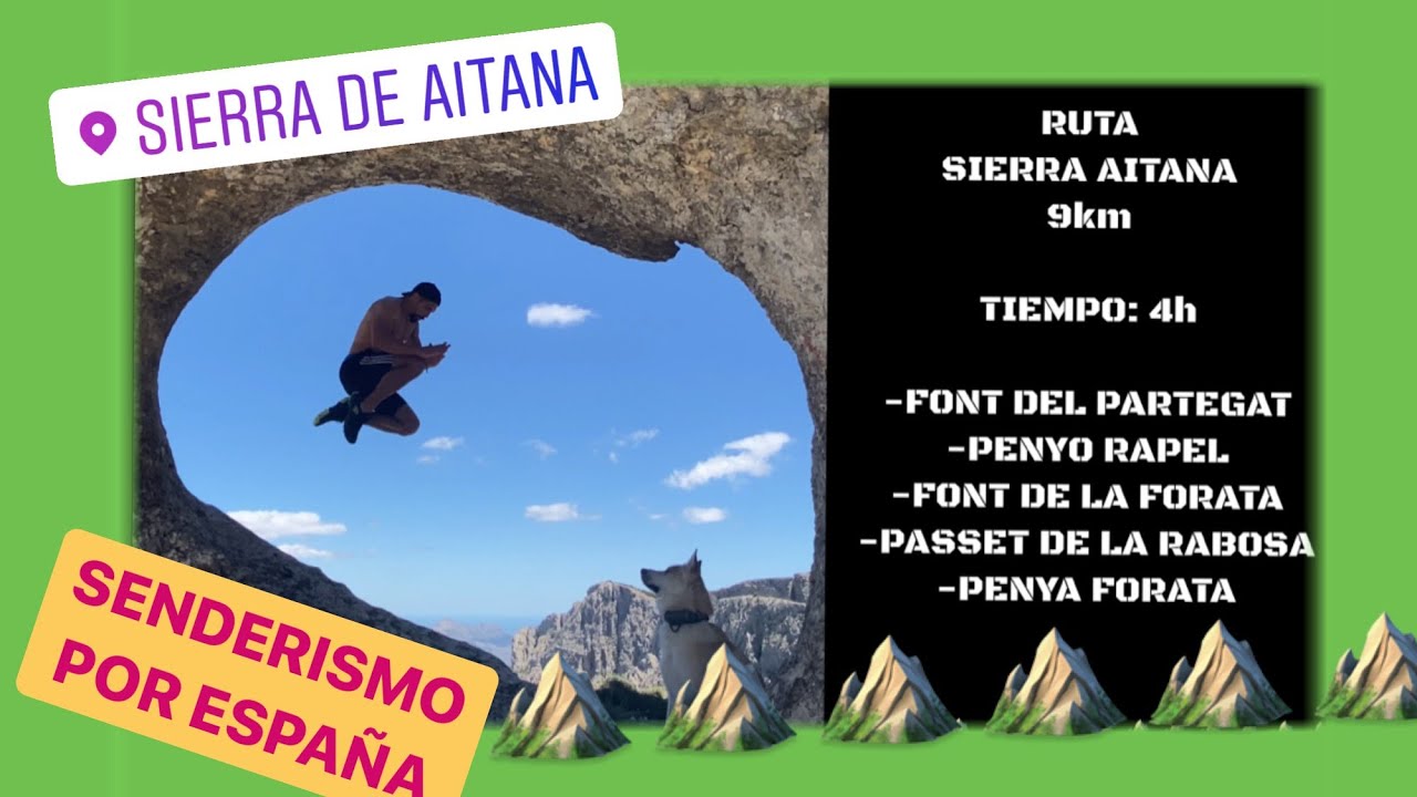 🌄Las mejores RUTAS DE TREKKING de alicante. Sierra de Aitana🏔💪🏽