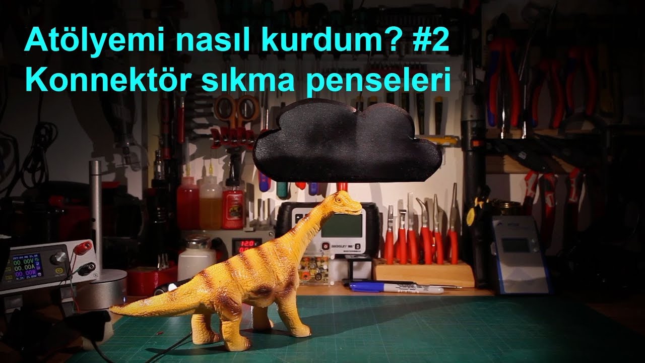 Sıkma penseleri / Atölyemi nasıl kurdum #2