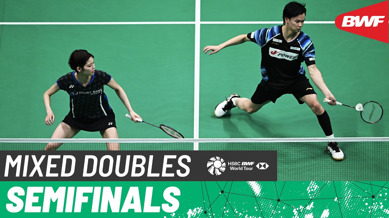 YONEX Taipei Open 2026 | Watanabe/Taguchi (JPN) [8] vs Kusharjanto/Widjaja (INA) | SF