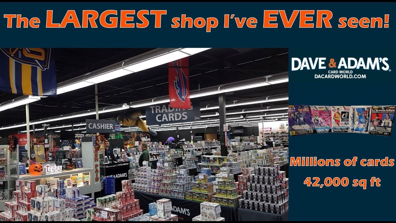 Finding NASCAR at Dave & Adam's Card World