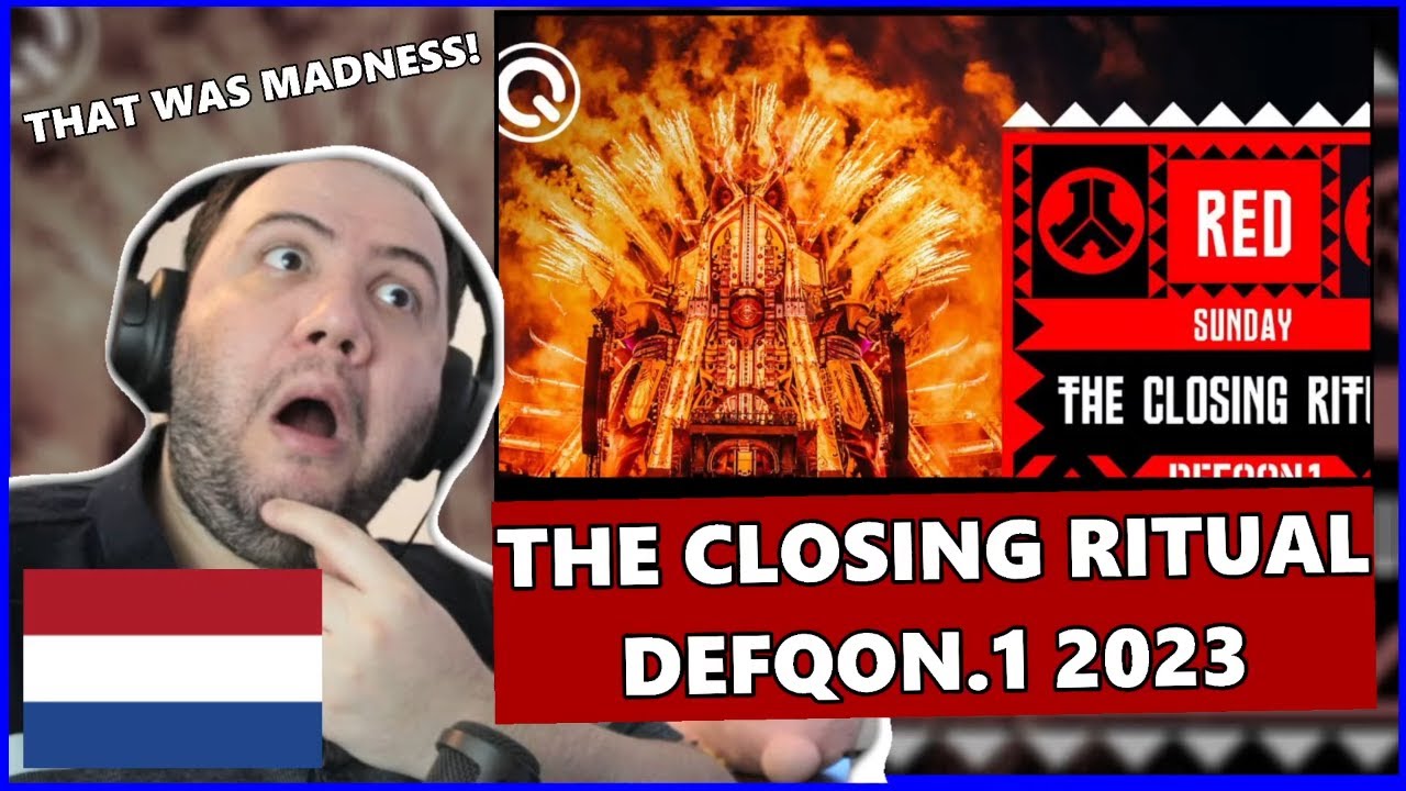 The Closing Ritual | Defqon.1 Weekend Festival 2023 | Teacher Paul Reacts 🇳🇱