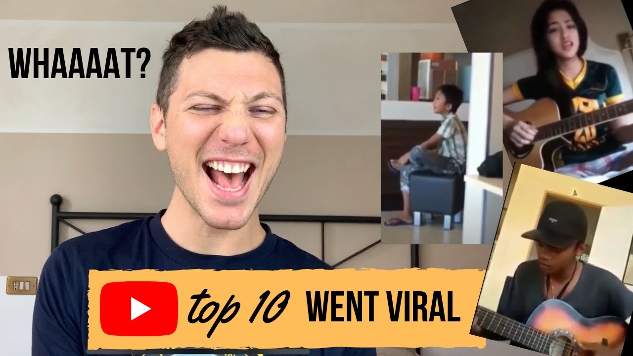 Top 10 Filipino singers who went Viral on youtube | REACTION VIDEO