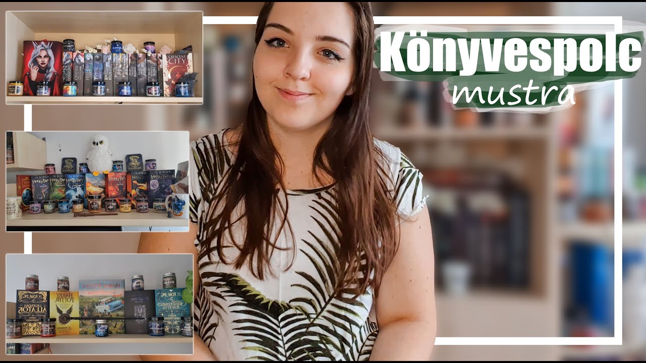 Könyvespolc mustra 📜📚 | KISS VIVIEN
