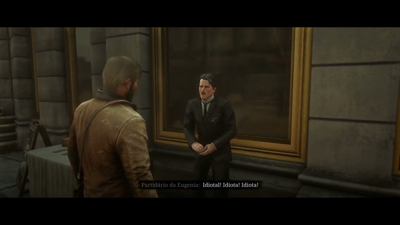 Dando uma li&ccedil;&atilde;o no racista de Saint  Denis - Red Dead Redemption 2
