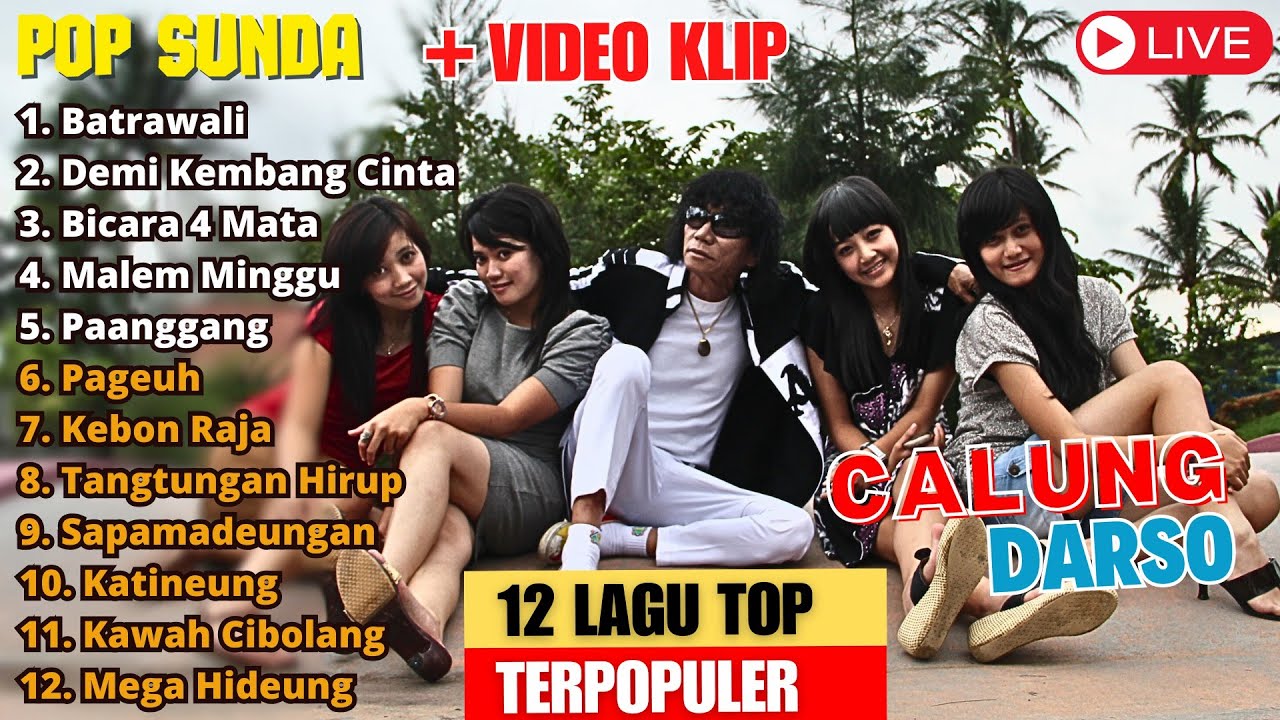 LAGU POP SUNDA CALUNG DARSO (BATRAWALI) - 12 LAGU PILIHAN KOLEKSI TERBAIK