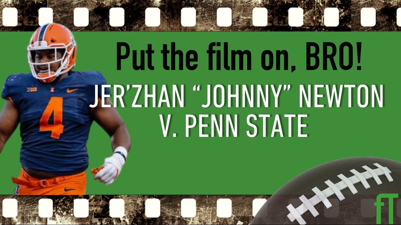 PTFOB - Illinois IDL Johnny Newton showing it ALL off against PSU. Most dominant defender I saw Sat.