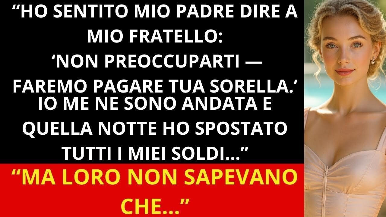 “I miei genitori a mio fratello  ‘Tranquillo, pagherà tua sorella ’ Così ho preso tutto io ”