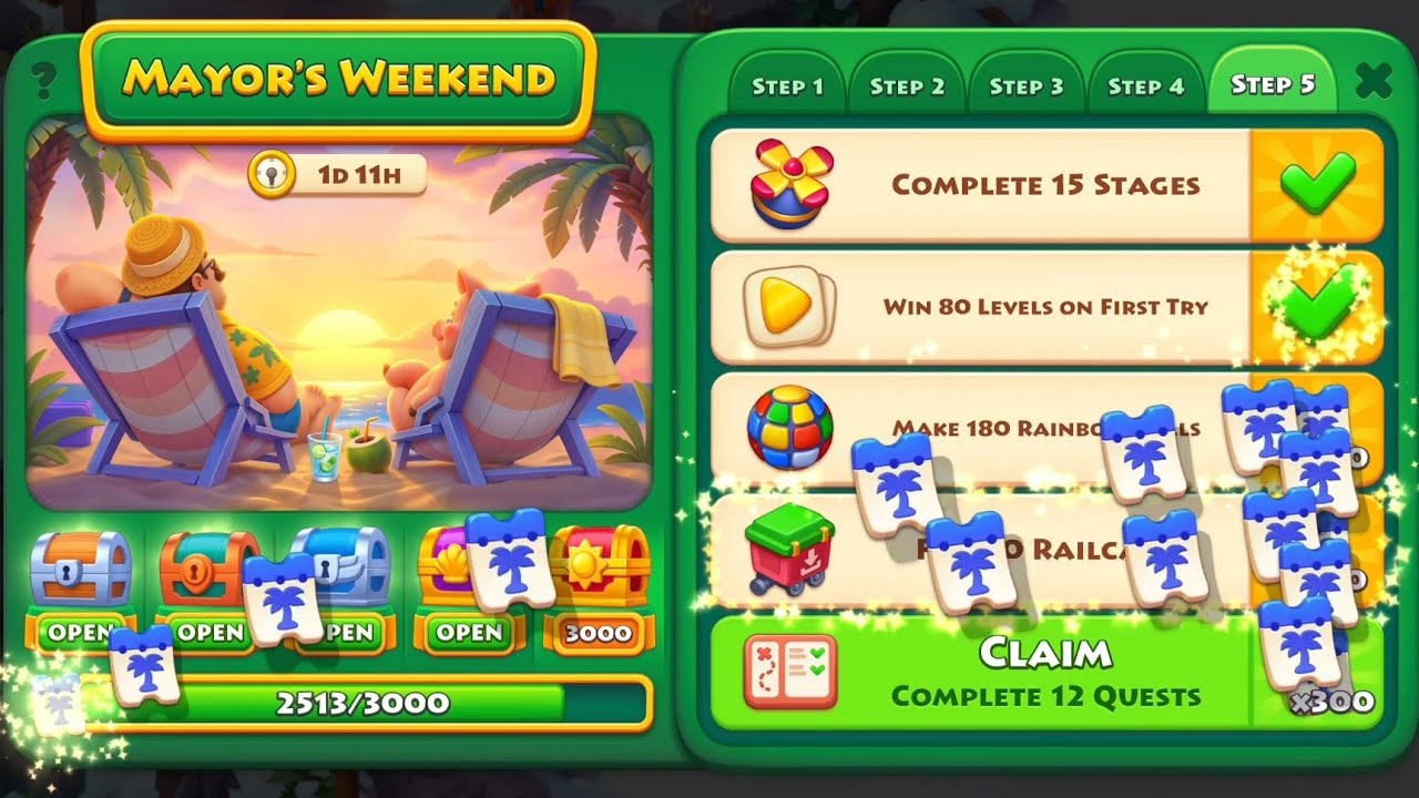 Township SECRETS OF THE PAST Gameplay #1 Level 145 #5